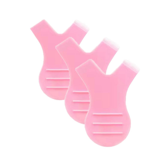 מסרק להפרדת הריסים רב פעמי -ורוד 3 יחידות